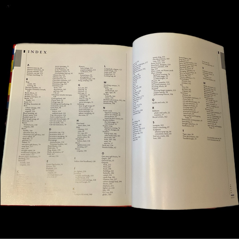 The Ultimate Papercraft and Origami Book by Paul Jackson Hardcover Coffee Table - Picture 13 of 15